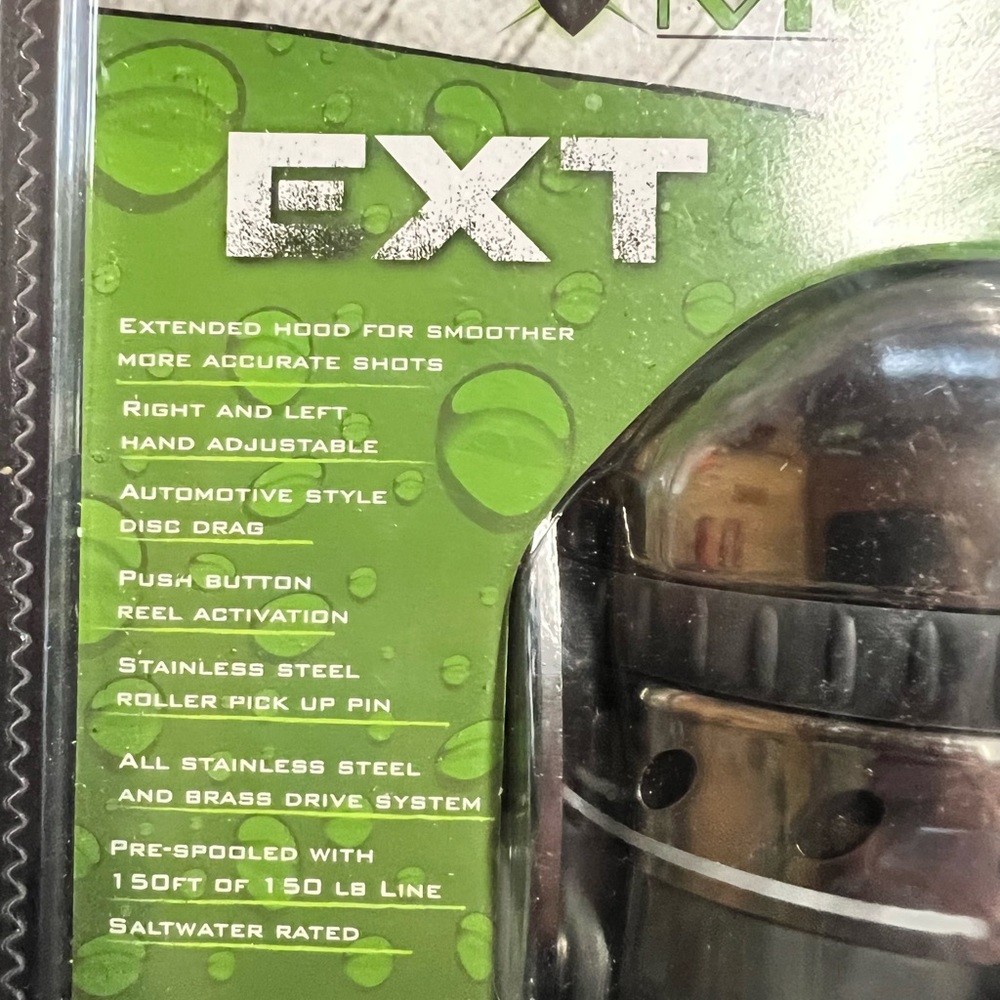 Muzzy Bowfishing EXT Reel with Tournament Bowfishing Line - Picture 7 of 8